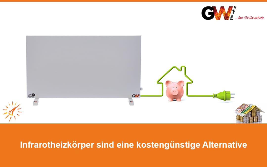 Infrarotheizkörper sind eine kostengünstige Alternative